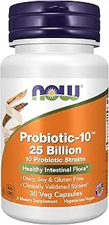Now Foods Probiotic-10 25 Billion 30 Vcaps