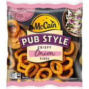 McCain Pub Style Onion Rings 500g