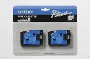 Brother 1/2" (12mm) Black on Clear P-touch Tape for PT25, PT-25 Label Maker