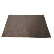 Bulk Lot x 12 PVC Brown Kitchen Table Place Mat Dinner Mat Pad 30x45CM