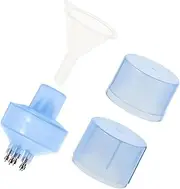 Ipetboom 1Set Empty Bottle Applicator Dropper for Hair Oil Essential Oils and Liquid Soaps Refillable Applicator Bottle with Funnel Durable Material Leak Design Convenient