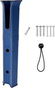 Fishing Pole Holders | Kayak Fishing Rod Bracket - Mount Tool Holder Tube Links with Screws, Canoe Fly Rod Holder for Saltwater and Freshwater