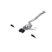 MBRP T304 SS 3" Cat-Back Dual Center w/CF Tips Fits 23 Toyota Corolla GR 1.6L (for: Toyota)
