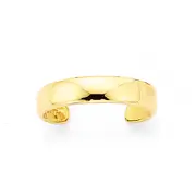 9ct Gold Plain Toe Ring