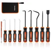 10-Piece Precision Hook and Pick Set with Scraper, Magnetic Telescoping Pick ...