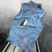 NEW Size M Rapha Men’s Pro Team Lightweight Gilet Medium Grey Blue