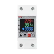 Protector Relay Adjustable Current Din Rail Over Voltage Reconnect Time