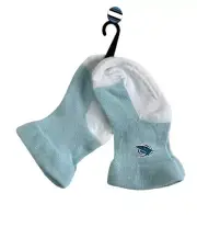 CRONULLA SHARKS NRL LOGO BABY INFANT SOCKS 2 PACK ANTI-SLIP GRIP SIZE