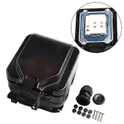 For Outdoor Waterproof Socket 3 Hole 13A with Hinged Lid Lockable IP66