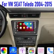 7'' For VW SEAT Toledo 2004-15 Car Radio Head Unit CarPlay Android Auto GPS WIFI