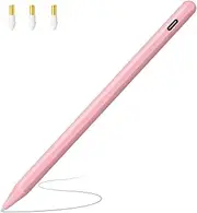 Stylus Pen for iPad 2025-2018, Palm Rejection & Fast Charge, Pencil for Apple iPad A16 11th/10th/9th-6th Gen, Air M2 M3 11"/ 13 inch/5th-3rd Gen, Pro M4 11"/13"/12.9", Mini A17 Pro/6th/5th Gen