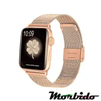在飛比找momo購物網優惠-【Morbido蒙彼多】Apple Watch 38mm不鏽