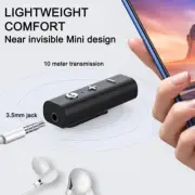 Bluetooth 5.0 Receiver For 3.5mm Jack Headphones Adapter Aux Audio .HOT M4K8