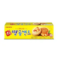 在飛比找蝦皮購物優惠-『韓日食糖』現貨🔥韓國 🇰🇷CROWN 皇冠 花生醬夾心餅乾