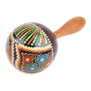 Coconut for Shell Sand Hammer Shaker Shaker Rattle Percussion Musical Instrument