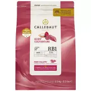 Callebaut RB1 Ruby Couverture Callets? 5.5 lb. WS-409CRUBYU75