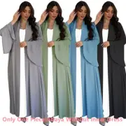 1PC Cardigan Women Muslim Maxi Dress Ramadan Abaya Dubai Kaftan Kimono Caftan
