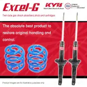 Rear KYB EXCEL-G Shock Absorbers Sport Low Coil Springs for HONDA Accord CB9 CE1