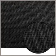 Mesa black jute grill cloth 32" x 32" size