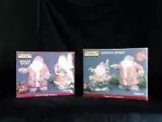 Debbie Mumm Santa's Spirit Salt & Pepper Creamer & Sugar