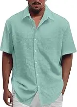 White Shirt Mens T Shirts Loose Fit Polo Adult Plain T Shirt Mens Slim Fit Zip Up Polo Short Sleeved Casual Button Down High Neck Black for Extender Plaid Long Checked Vests Zip