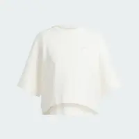在飛比找momo購物網優惠-【adidas 愛迪達】運動上衣 短袖上衣 女上衣 ESS 