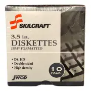 Floppy Disks Diskettes 3.5 in DS HD In unopened Factory Seal Box