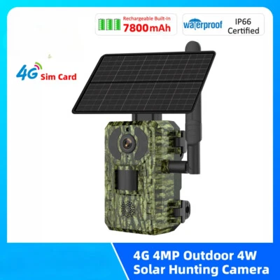 Outdoor Wildlife 7800mAh Battery Motion Activated Trigger Hunting Trail Cameras