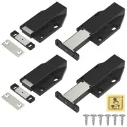 Heavy Duty Magnetic Push Latch 4 Pack Push to Open Cabinet Hardware Magnetic ...