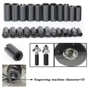 12 7mm to 6 35mm CNC Router Bit Adapter Collet Tool Holder for Cutting