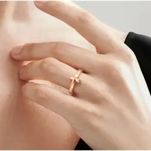 Tiffany蒂芙尼T1系列 18k玫瑰金 黃金 無鑽戒指 對戒 寬版 窄版 現貨