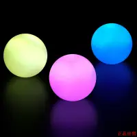 在飛比找蝦皮購物優惠-充電LED 雜耍球閃光雜耍球夜光顏色發光雜耍球舞臺表演手技球