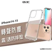 在飛比找Yahoo!奇摩拍賣優惠-玻璃保護殼 轉聲殼 喇叭防塵 iPhone 15/14 Pr