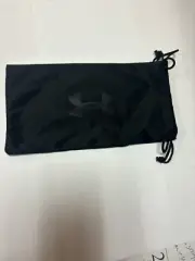 Under Armour Pouch / Bag, Soft w/ Drawstring For Sunglasses Black w/ Black Logo