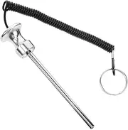 MUELODSIC Fitness Equipment Latch Lifting Straps Bar Belt Dumbbell Pulley System Bag Adjustable Kettlebell Pulldown Machine Pin Weights Stand Pulley Rope Double Pulley Aluminum Alloy Silver