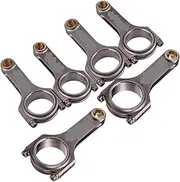 6PCS Connecting Rod Rods Compatible With Peugeot 106 Kit Car TU5J4 137.75mm Conrods With ARP Bolt