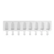8 Cavity Popsicle Frozen Mold Silicone Cake Baking Mould DIY Ice Cream Mould
