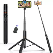 63" Extendable Selfie Stick Phone Tripod Stand with Bluetooth for Photography