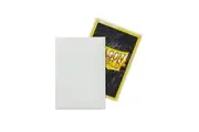 Dragon Shield: Matte White Sleeves - Japanese Size