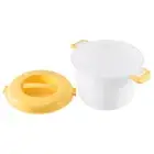 2X(Portable Microwave Oven Rice Cooker Multifunctional Steamer 2800Ml3372