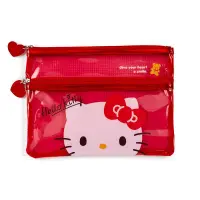 在飛比找誠品線上優惠-Sanrio透明收納包/ Hello Kitty/ 臉