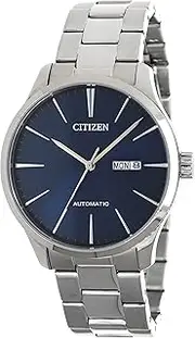 [CITIZEN] Classic Automatic Blue Sunray Dial Steel Watch NH8350-83L