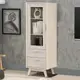 Boden-漢森1.5尺低展示櫃/一門二抽收納置物櫃