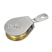 Pinnacle 50mm Zinc Plated Pulley Swivel Fixed