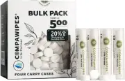 Toilet Paper Tablets Compressed Towels - Reusable Toilet Wipes Camping (500)