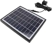 CAXUSD Solar Powered Fountain Pump 12v 5w Floating Garden Fountain Solar Water Feature