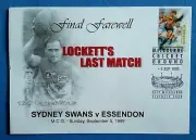 Tony Locketts Last Match Final Farewell MCG 1999 First Day Cover