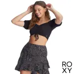 【ROXY】女款 女裝 短袖上衣 FLIRTY WALK(黑色)