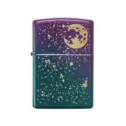 Zippo Classic Starry Sky Iridescent Design Windproof Refillable Pocket Lighter