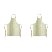 2PK Porto Lola Polycotton Chef Apron Home/Kitchen Cooking 95cm